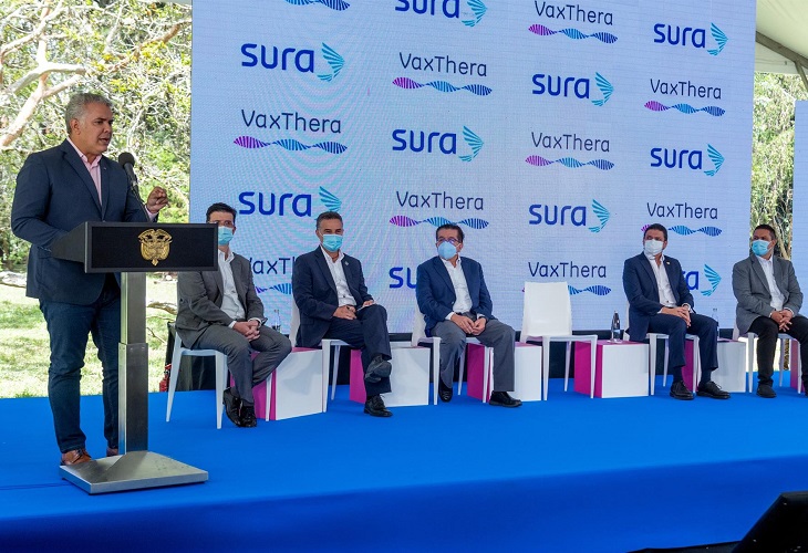 Colombia inicia la construcción de su primera planta de vacunas