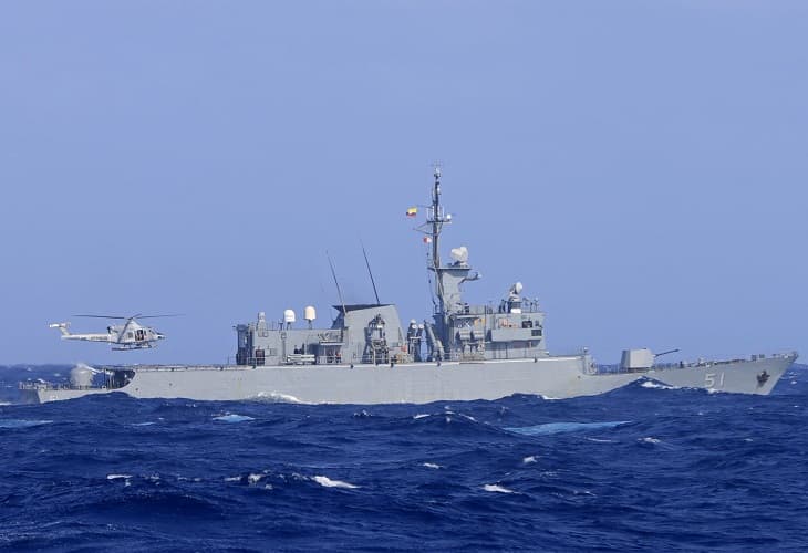 Colombia y EE.UU. realizan un ejercicio de entrenamiento naval en el Caribe 3