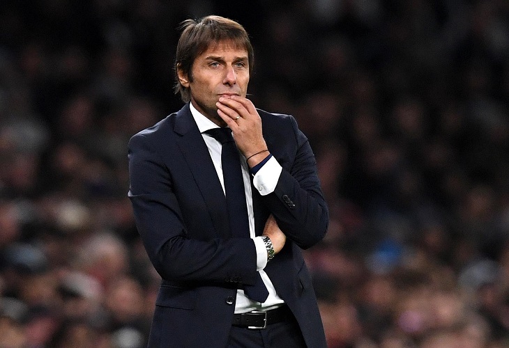 Conte critica la política de fichajes del Tottenham