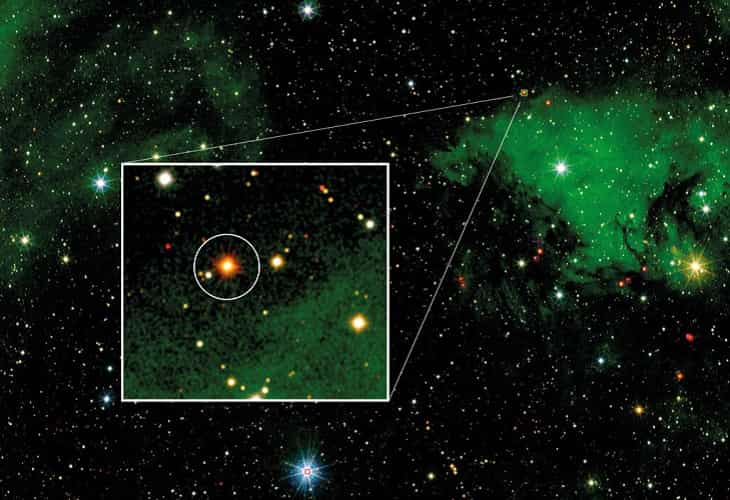 Descubren una de las estrellas más luminosas de la Vía Láctea