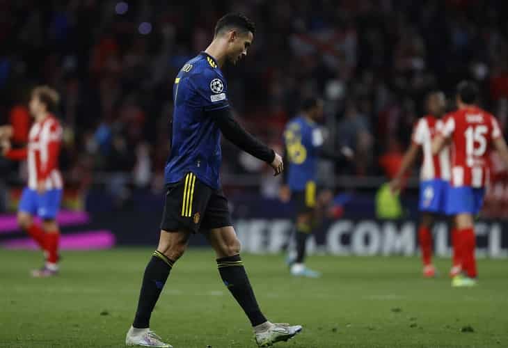 El Metropolitano doma a Cristiano, pero no al United
