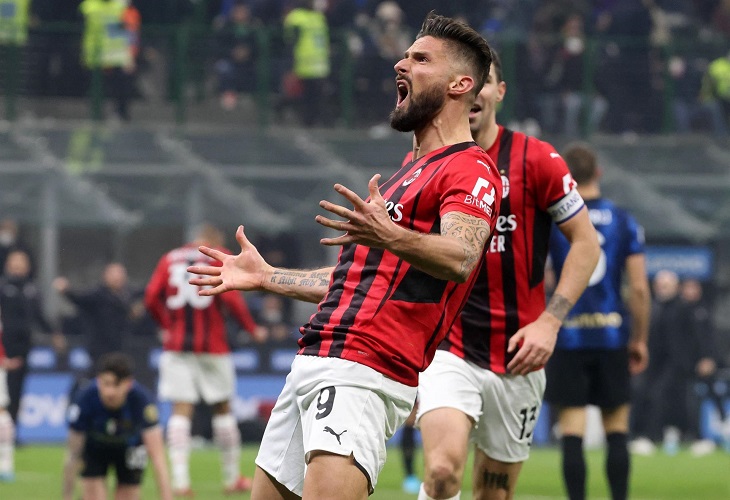 El Milan recupera el trono en el derbi y reabre la Serie A