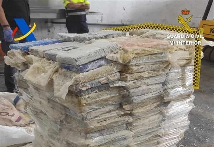 Intervienen en España 268 kilos de cocaína procedente de Brasil