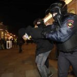 Más de 3.000 detenidos en Rusia en tres días en protestas contra guerra