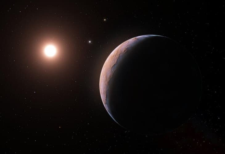 Próxima d, el tercer exoplaneta descubierto en el sistema Próxima Centauri