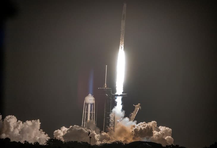 SpaceX lanza otros 46 satélites Starlink para su proyecto de internet global