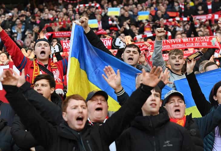 Un You'll Never Walk Alone por Ucrania en la final
