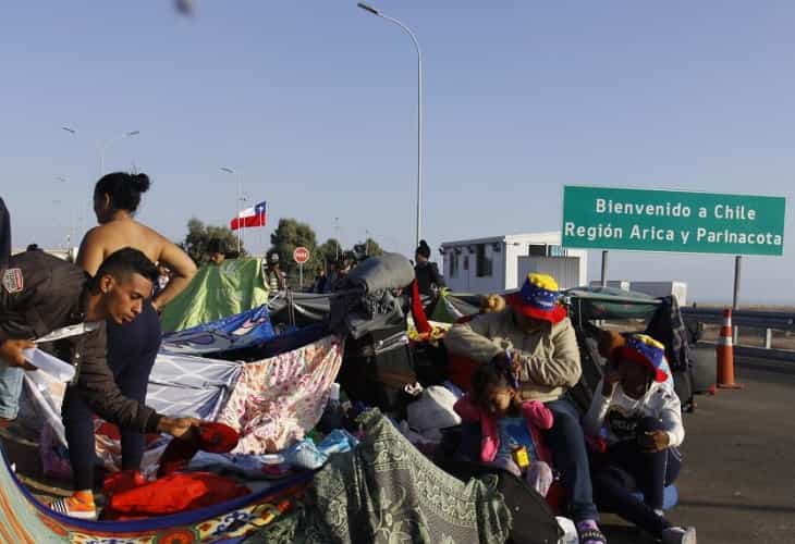 Un año de la crisis humanitaria sin precedentes en Chile que heredará Boric