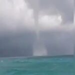 Una tromba marina provoca daños materiales en La Habana