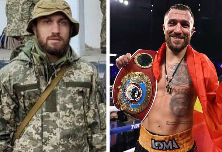 Vasyl Lomachenko se une al ejército de Ucrania para luchar ante Rusia