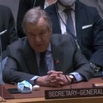 Antonio Guterres le pide a Putin que "detenga sus tropas"