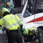 accidente en barrio Las Flores de Barranquilla