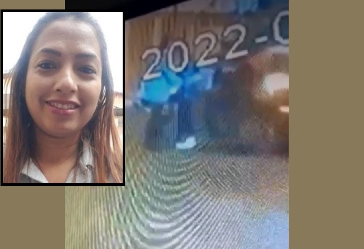 Erika Pérez fue vista forcejeando con un hombre antes de desaparecer en Medellín