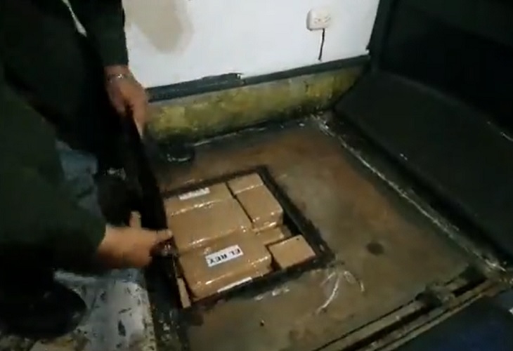 Narcobus iba repleto de droga con falso paseo a Cartagena