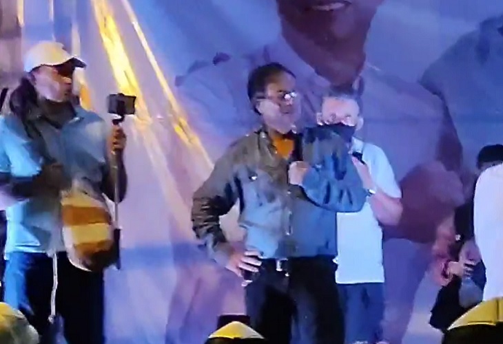 Video de Gustavo Petro supuestamente borracho en Girardot