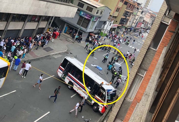 Motociclista muerto en accidente por el Palo con Colombia