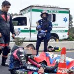 Chimaltenango: mujer motociclista muerta en el km 56