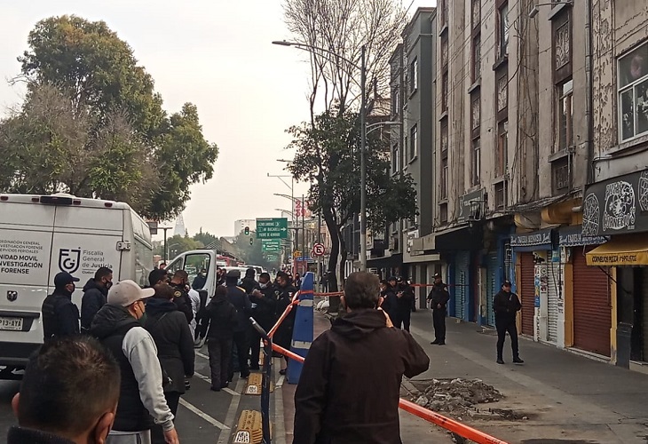 En San Cosme murió niño que cayó por ventana de un edificio