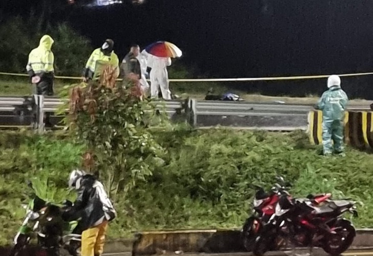 Motociclistas muertos en San Jerónimo por choque en La Aldea