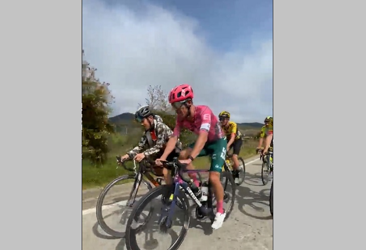 Ángel David Valencia, el niño que le impuso ritmo a Rigoberto Urán y Dumoulin