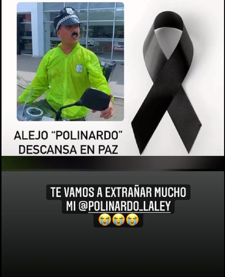 El instagramer Alejandro Valencia, conocido como Polinardo La Ley, se habría suicidado