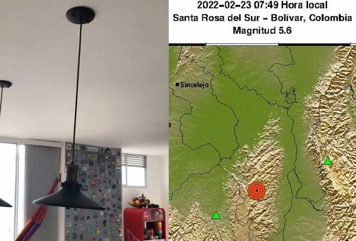 Videos muestran cómo se sintió el temblor de 5.6 en Medellín y Bucaramanga