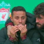 Thiago llorando por su lesión antes de final de la Carabao