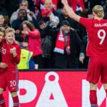 2-0. Haaland y Odegaard dan el triunfo a Noruega