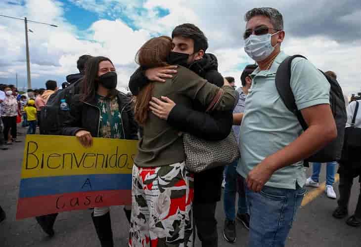 Aterriza en Ecuador el segundo vuelo humanitario con evacuados desde Ucrania