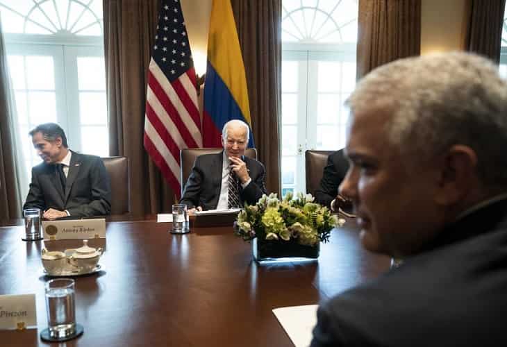 Biden le comunica a Duque su intención de nombrar a Colombia como aliado no OTAN
