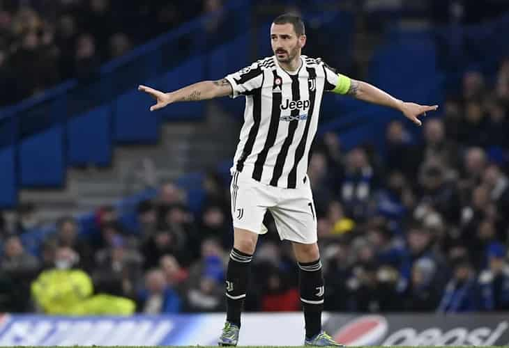 Bonucci es duda para la repesca mundialista con Italia