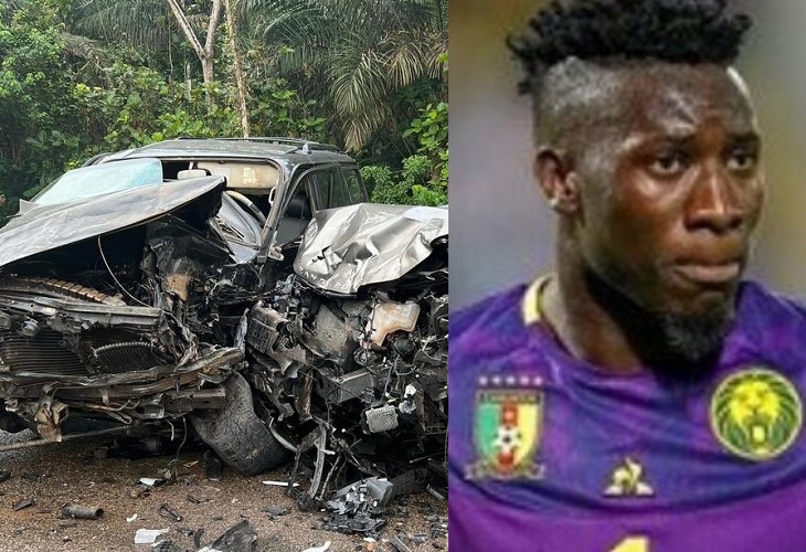 Onanna, portero del Ajax sufre accidente en Camerún