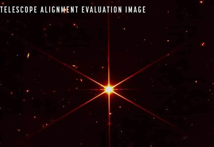 El telescopio James Webb envía primera foto unificada de una estrella lejana