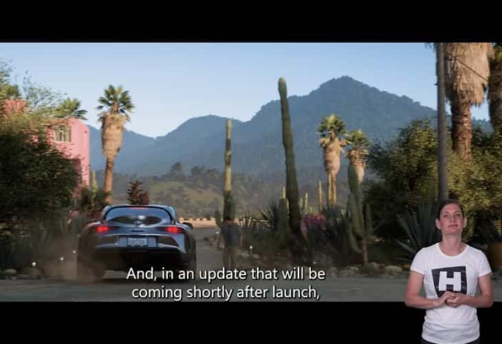 Forza Horizon 5 - lenguaje de señas 2