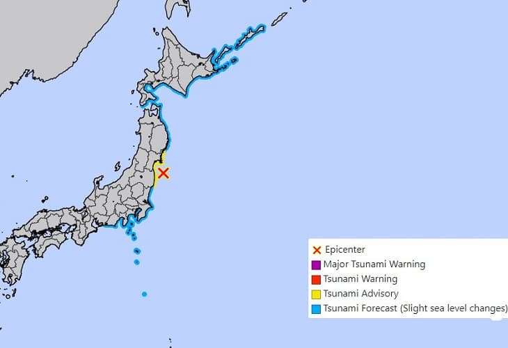 Japon - Alerta de Tsunami