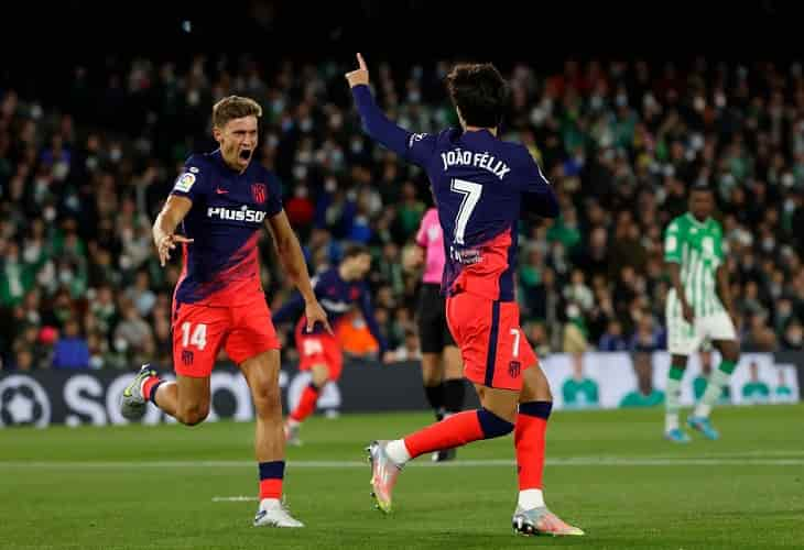 Joao Felix devuelve al Atlético a la zona Champions