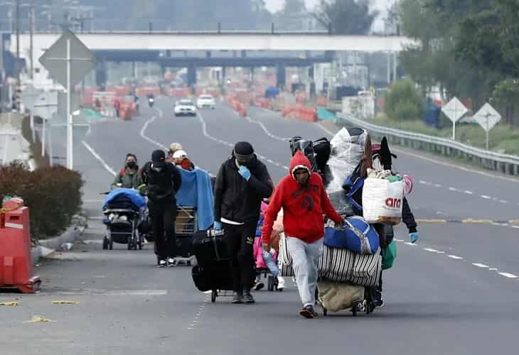 La pendular migración de venezolanos en Suramérica mira ahora hacia EE.UU.