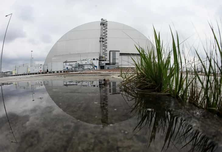 La planta nuclear de Chernóbil se queda sin energía eléctrica