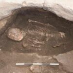 Los esqueletos coloreados de la ciudad más antigua del mundo