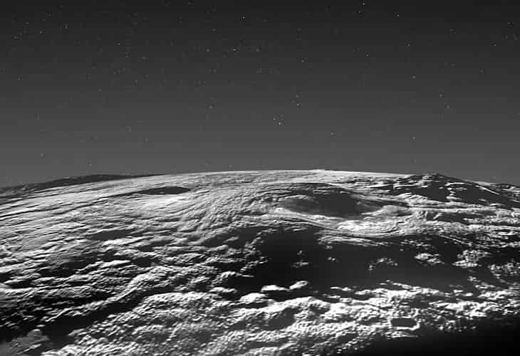 Los volcanes de hielo configuraron el paisaje de un parte de Plutón