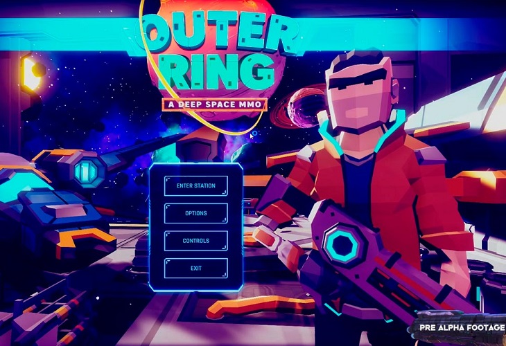 Outer Ring MMO - el videojuego Navarro construido en la Blockchain