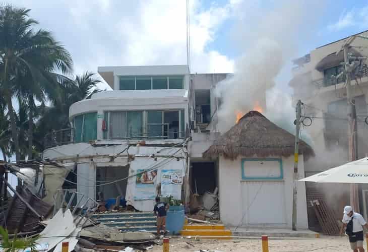 Dos muertos y más de 20 heridos por explosión de gas en el Caribe mexicano