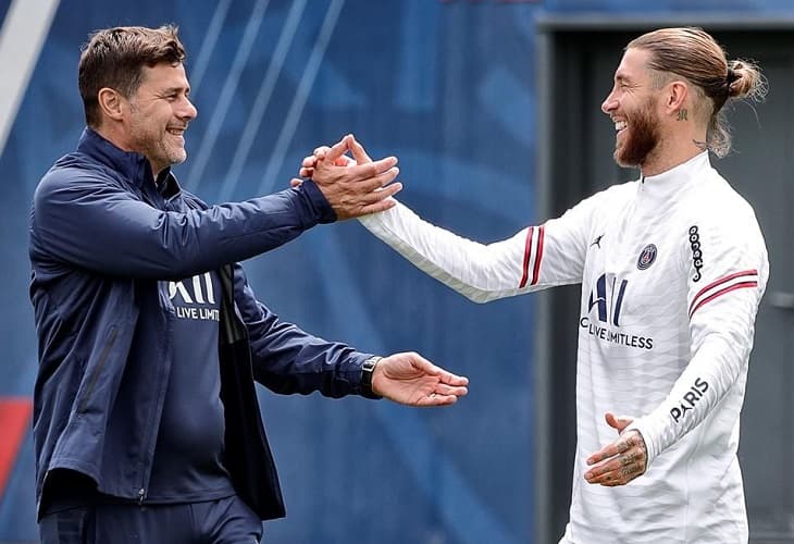 Pochettino - Sergio Ramos será baja ante el Madrid pero viajará con el PSG
