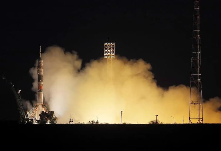 Rusia lanza la Soyuz MS-21 con la primera tripulación únicamente rusa en 15 años