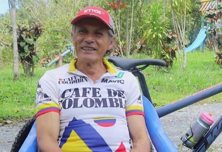 El ex ciclista Samuel Samy Cabrera murió al caerle un rayo en su finca, en Pacho