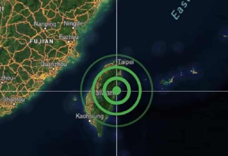 Taiwán registra 79 terremotos, siete de ellos de una magnitud superior a 5