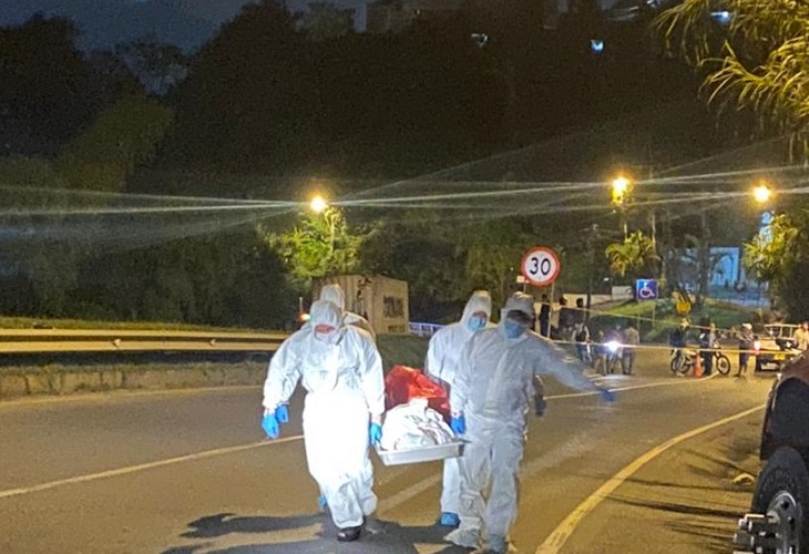 William García, motociclista muerto en accidente en sabaneta