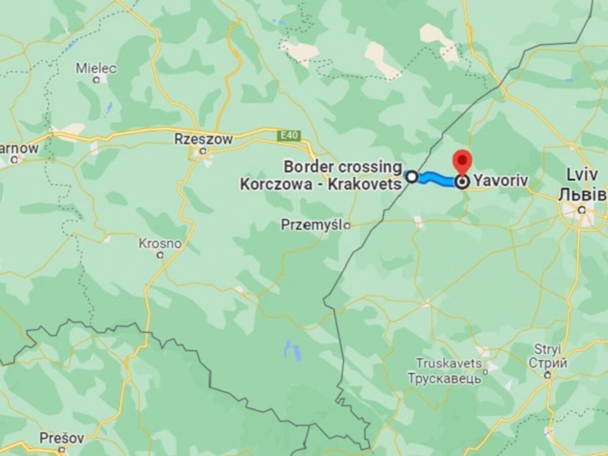 Rusia atacó la base militar de Yavoriv, en Ucrania