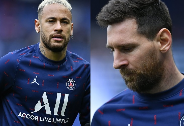 Messi y Neymar fueron abucheados por fanáticos del Paris Saint-Germain