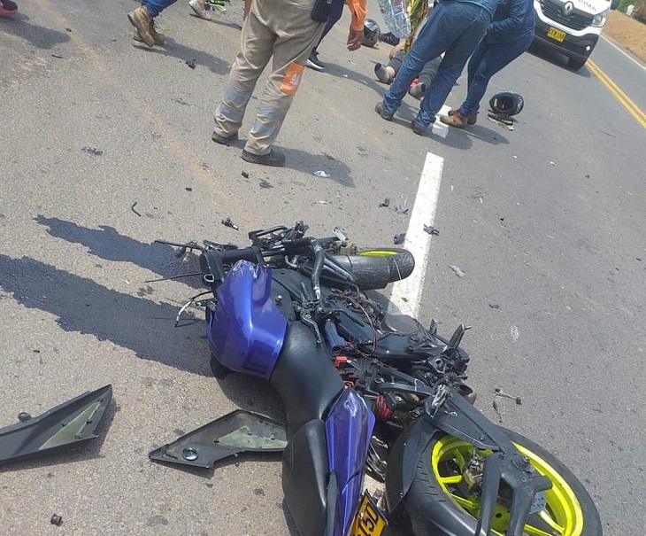 Muere en accidente Fernando Rivera, motociclista del Club Solo Demonios Yopal